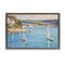 Stupell Industries Sailboats Of The Shore Floater Framed Canvas Wall Art Design by LSR Design Studio